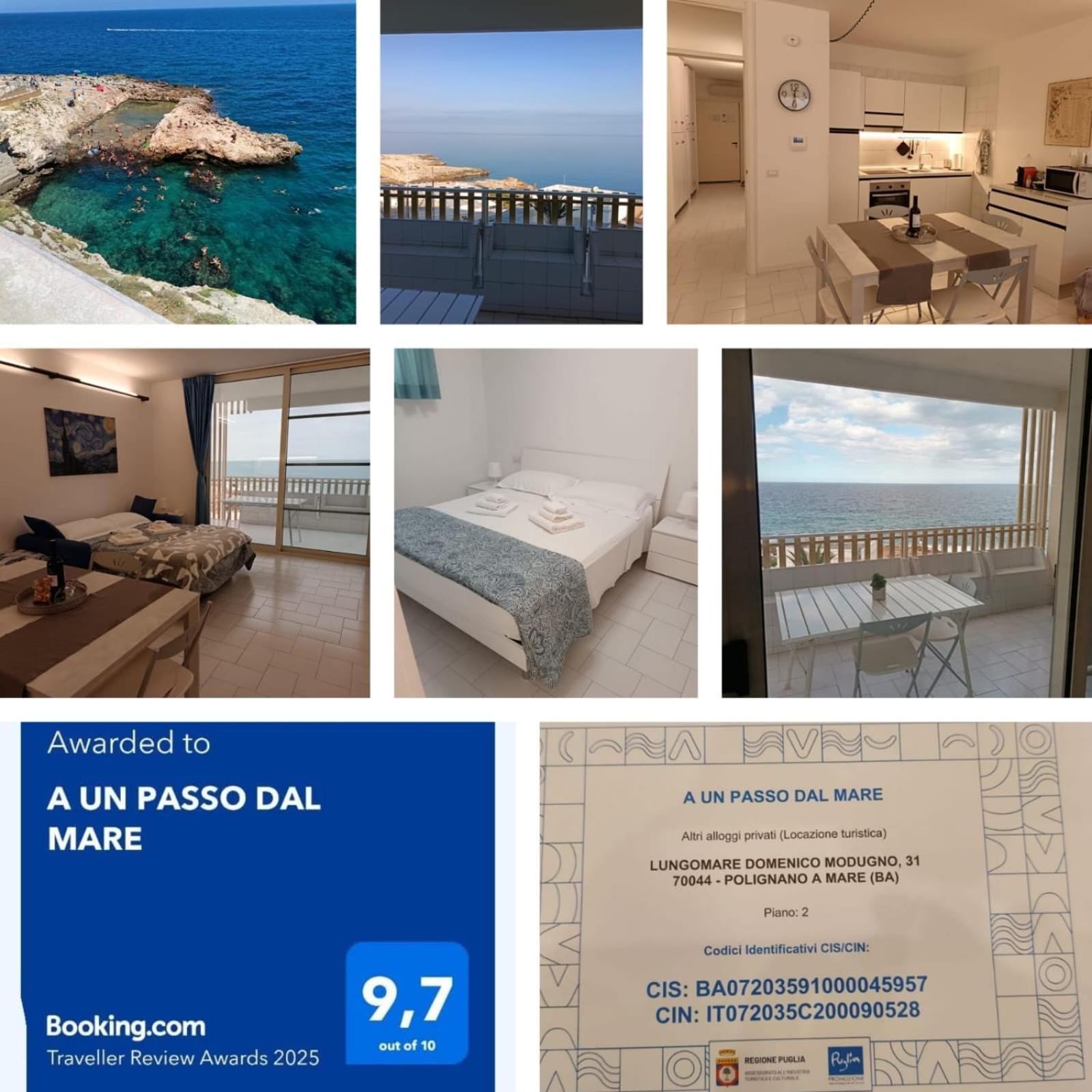 A Un Passo Dal Mare Lägenhet Polignano a Mare Exteriör bild